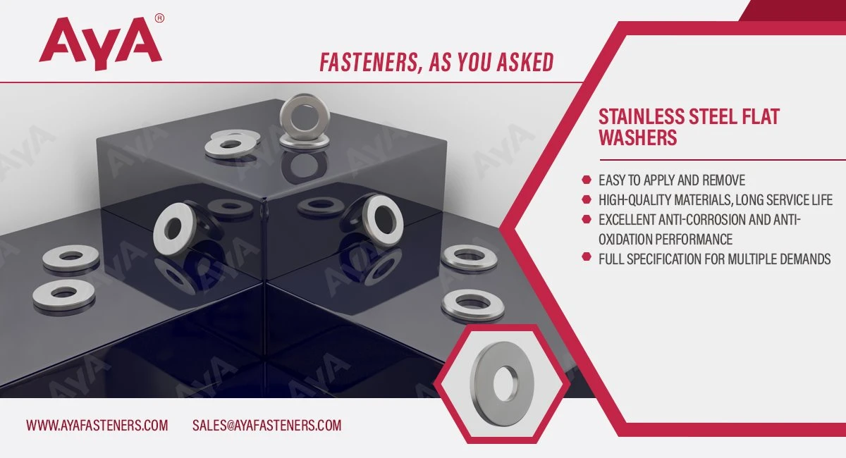 Stainless Steel Flat Washers-advantages Stainless Steel Flat Washers-advantages
